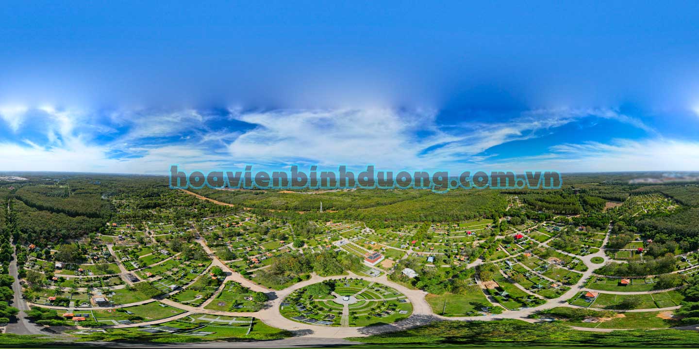 Hình ảnh 360 độ công viên nghĩa trang sinh thái