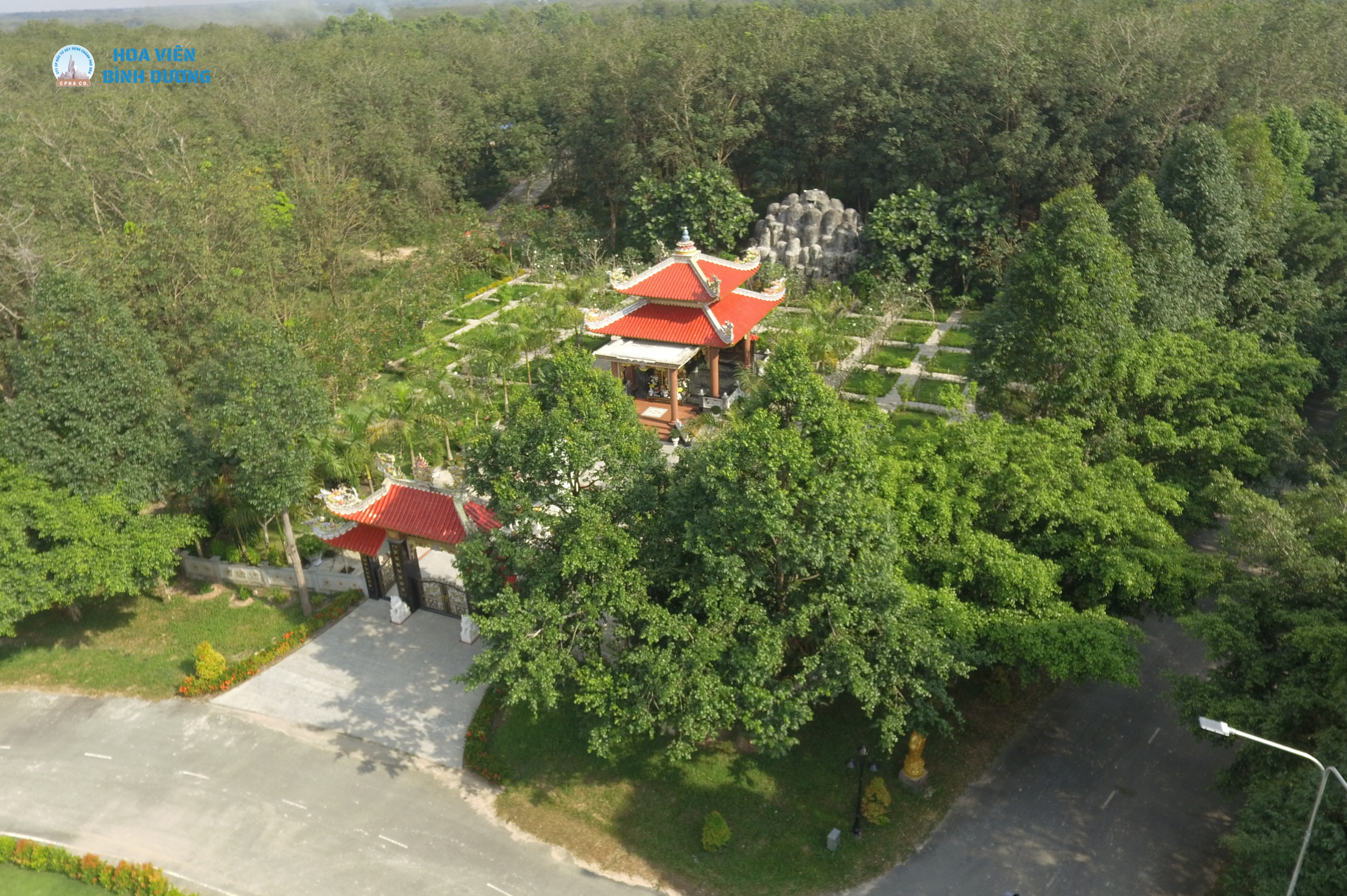 Mẫu nhà mộ đẹp 2