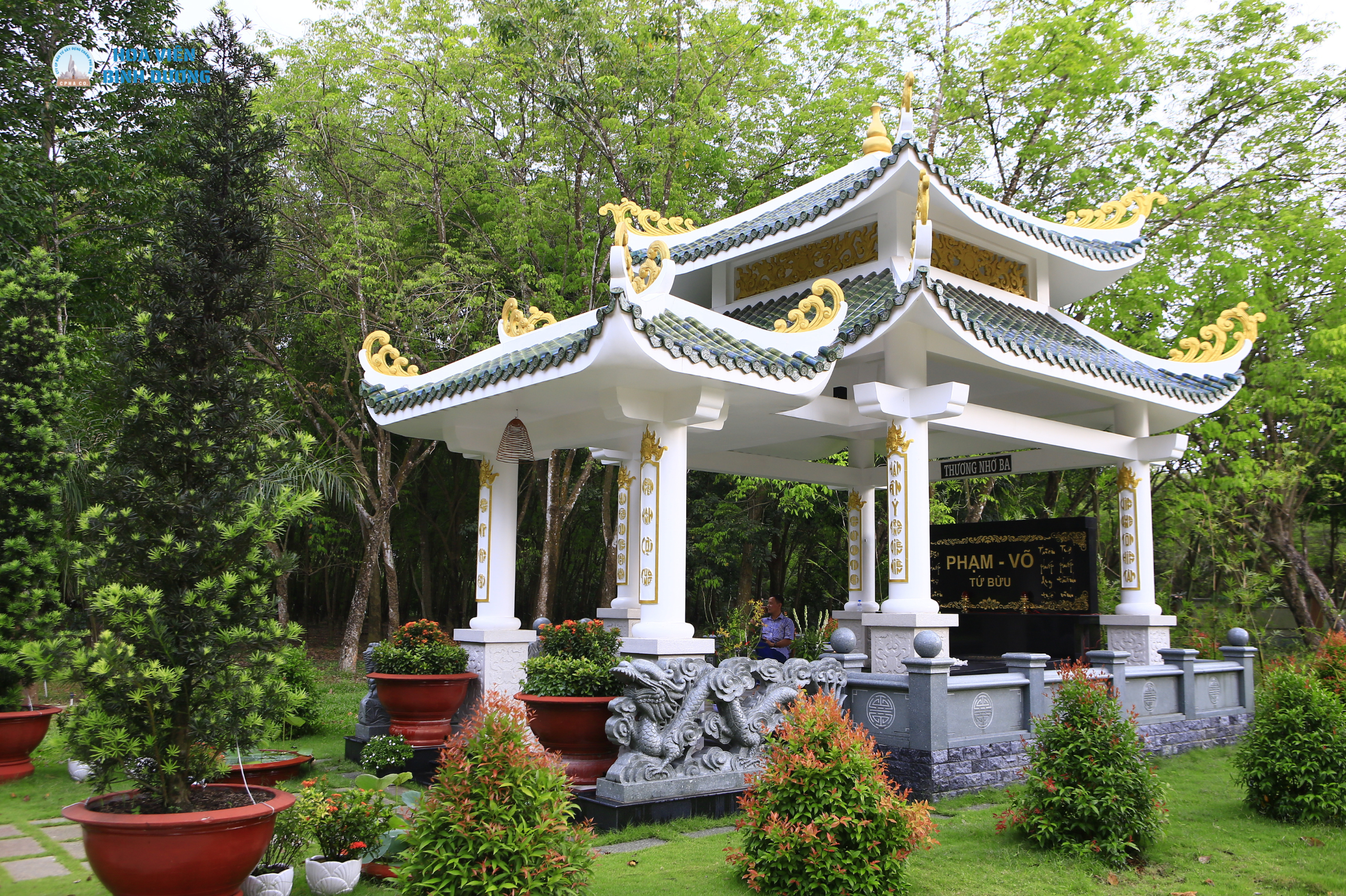 Mẫu nhà mộ đẹp